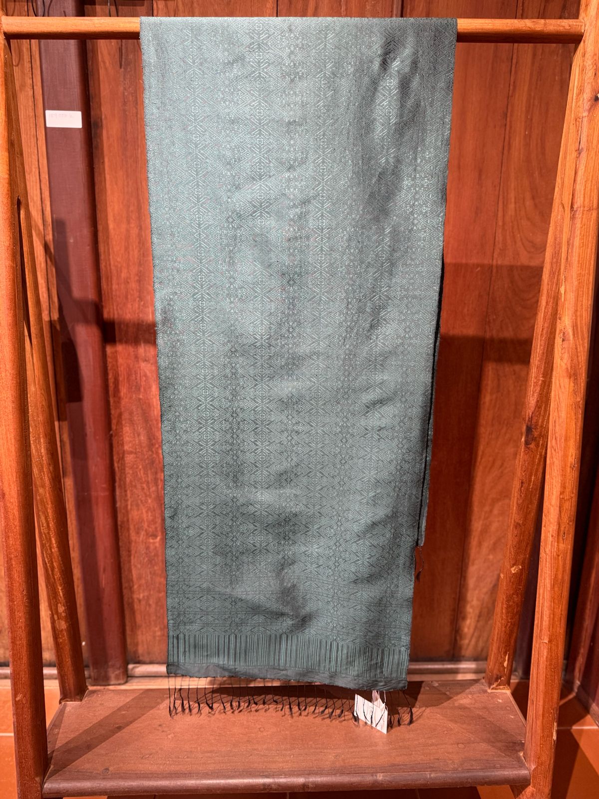 Shawl - Naga Motif (Black)