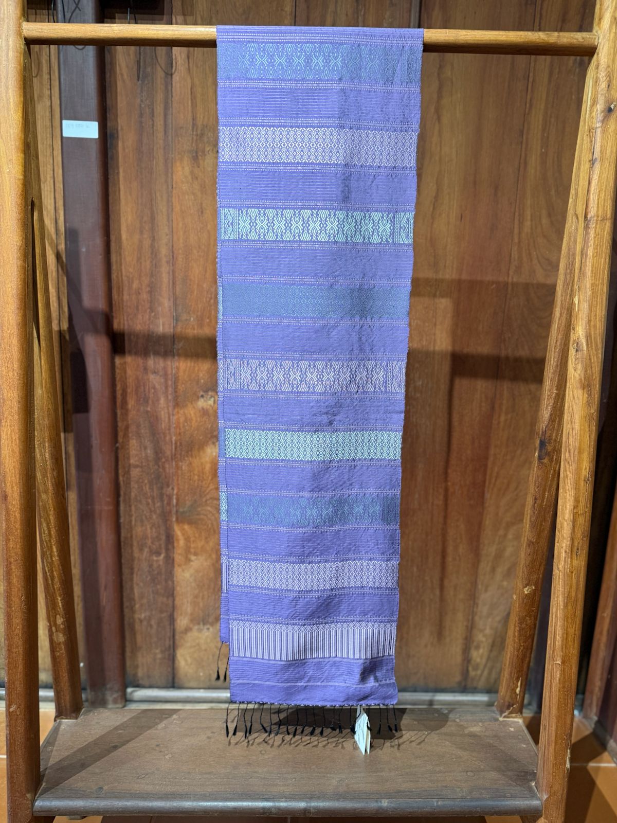 Shoulder Cloth - Floral Motif (Blue)