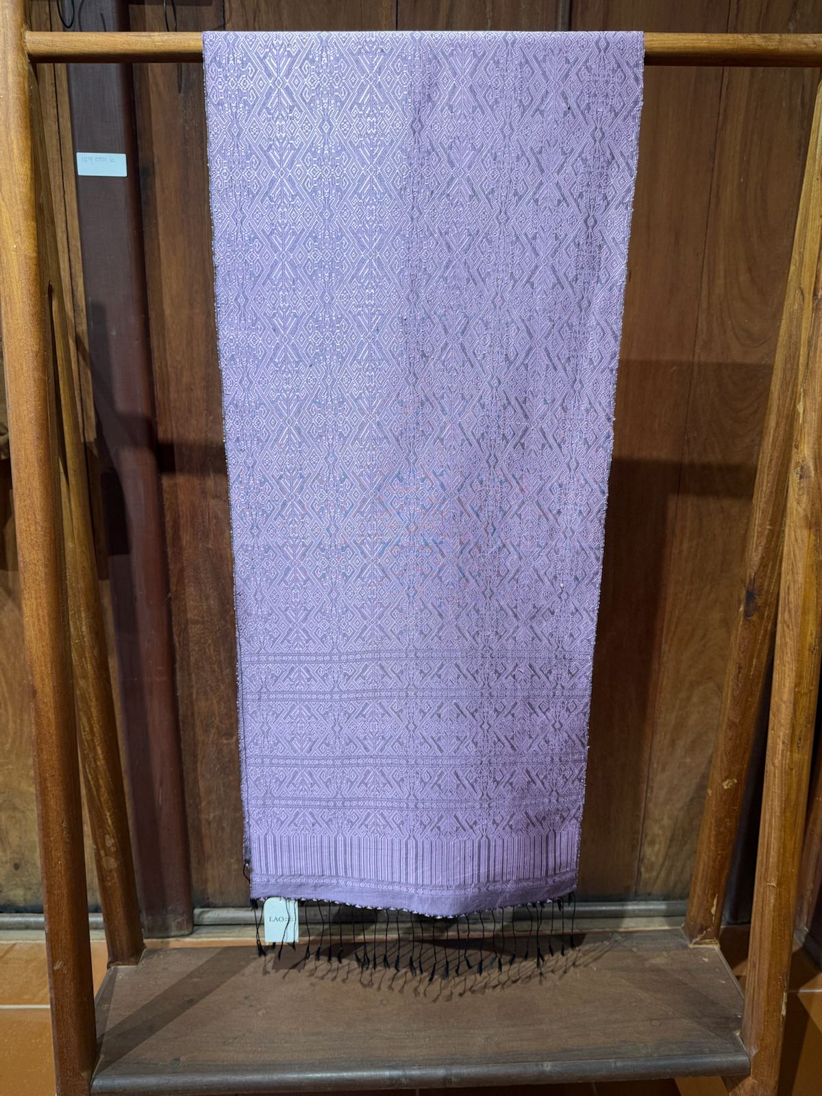 Shawl - Naga Motif (Purple)