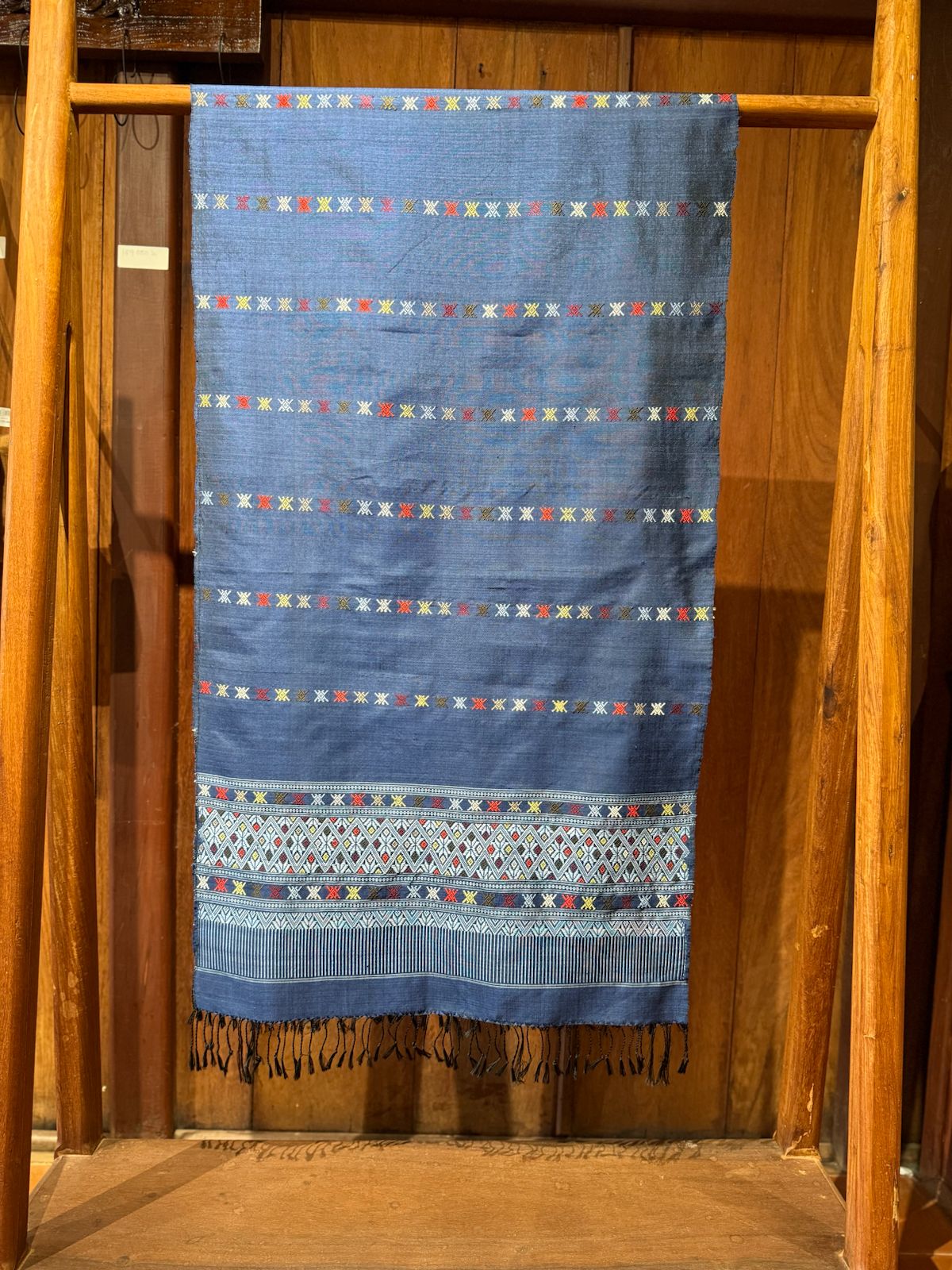 Wall Hanging - Floral Motif (Blue)