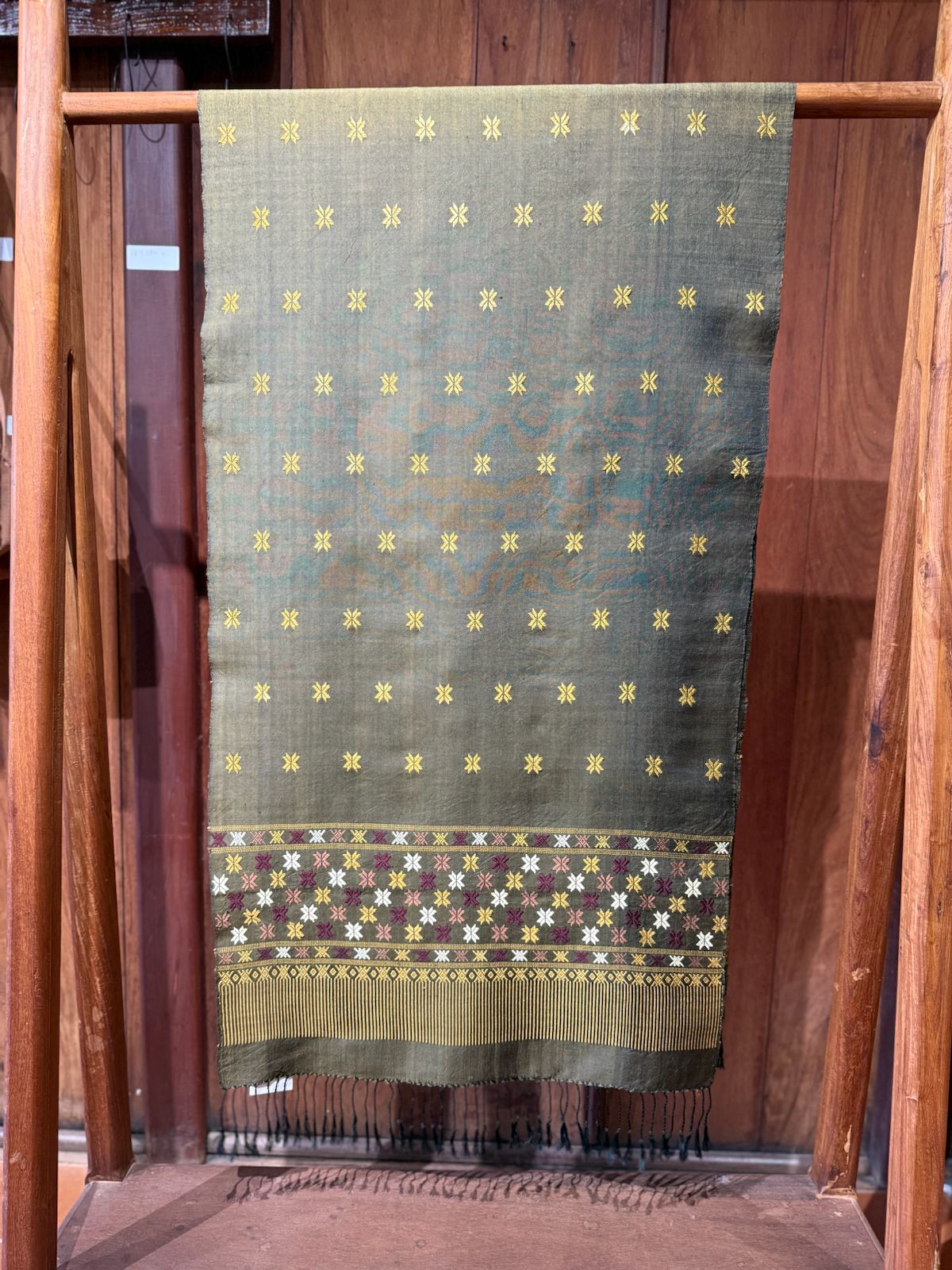 Wall Hanging - Floral Motif (Brown)